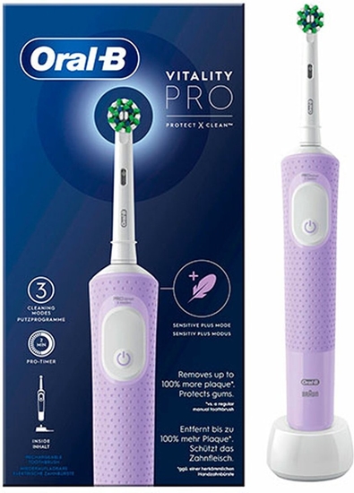 ORALB VITALITY PRO LILA ELEKTRISCHE TANDENBORSTEL 1ST